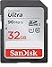 SanDisk Ultra - 10 Pack Bundle UHS-I Class 10 SD Flash Memory Card Retail (SDSDUNC-032G-GN6IN) - With Everything But Stromboli (TM) Combo Card Reader