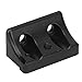 SPYMINNPOO RC Panhard Mount, Professional Aluminum Alloy RC Mount Replacement for SCX10 II 1/10 RC Car Upgrade Parts (Black)