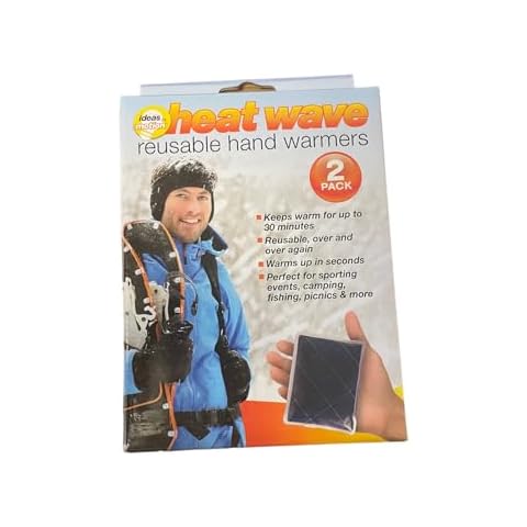 Heat Wave Reusable Hand Warmers - 2 Pack Cover