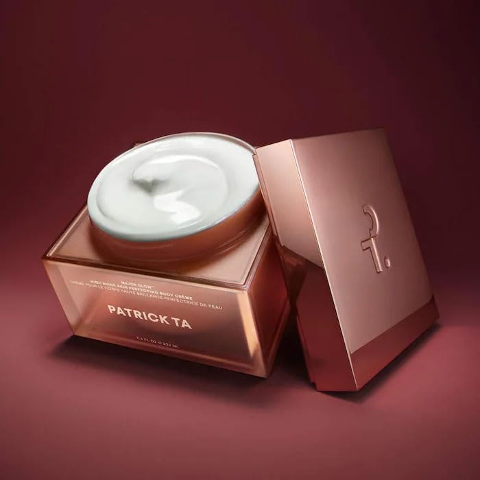 P4TRlCK TA - Major Glow High Shine Skin Perfecting Body Creme - Good for: Dryness & Skin Barrier - Size: (220 mL/7.76 oz)