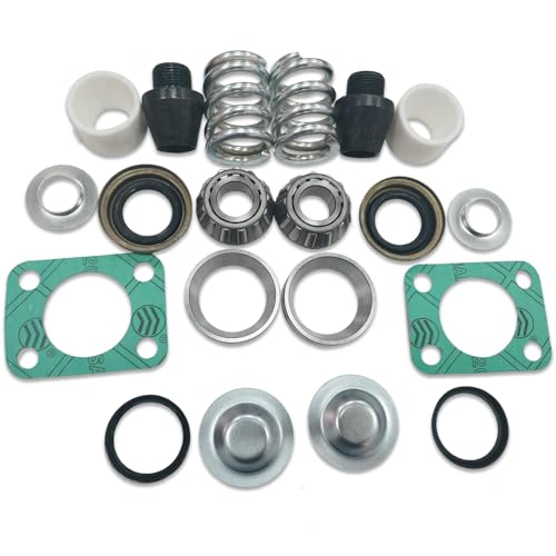 Dana 60 Kingpin Rebuild Kit for Chevy GMC Dodge Ford Dana 60 (1975-1993) | Bearings, Seals, Bushings, King pins | Replaces 706395x, 37302, 37307, 41886