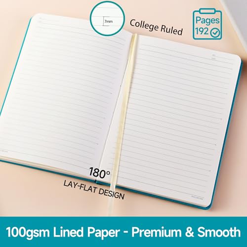 Cuaderno rayado A5 que evita que la tinta traspase la hoja 3