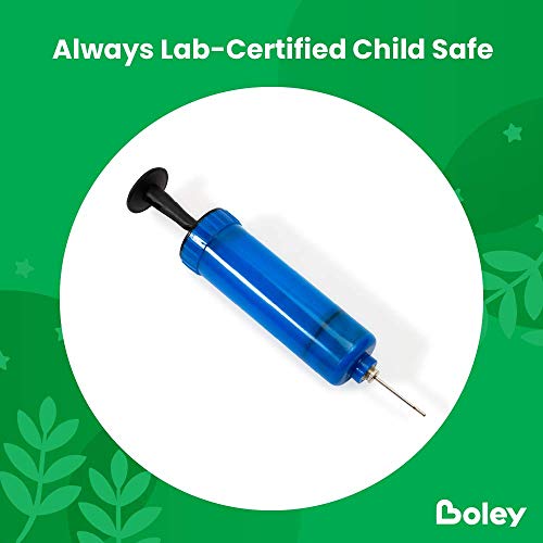 Boley Rainbow Sports Balls & Air Pump - 3 Pk Small Toddler & Kids Balls - Indoor Outdoor Ball Set For Kids Ages 3+ #TOP3