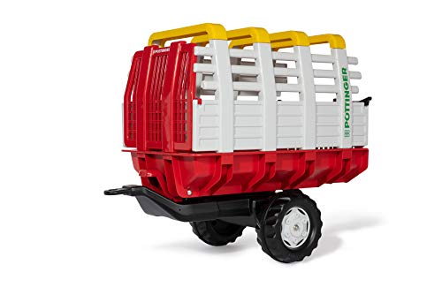 Rolly Toys 122479 rollyHaywagon Pöttinger Anhänger für Trettraktor (von...