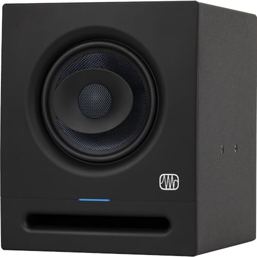 PreSonus Eris Pro 6 2-Way Biamped, Active, 6.5-inch Coaxial Studio Monitor Bundle with Accessories