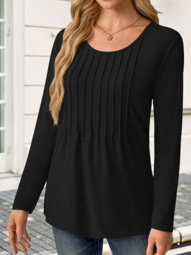 NORACORA Women's Long-Sleeve Pleated Tunic - image 3