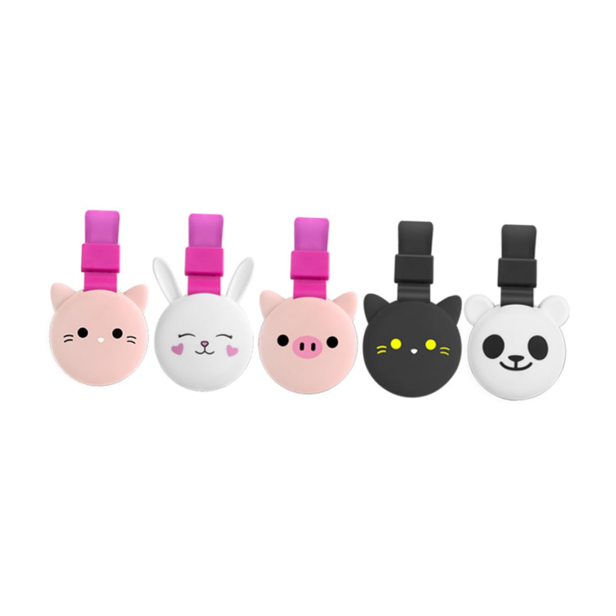 Lurrose Cuffie Wireless da Testa Motivo Maialino, Auricolari per Ragazza, Design Ergonomico in Abs e Spugna, per Giochi e Cosplay