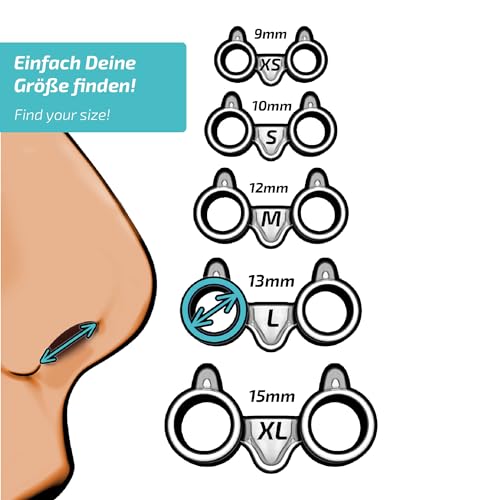 Nasivent Sport - Improve Nasal Breathing for Sports and Leisure Activities as well as Protection Against Snoring, 46601, blue, S - Image 4