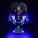Produktbild SESAY Custom Beleuchtung Licht Set für Lego Star Wars Darth-Vader Helm, Led Beleuchtungsset Kompatibel mit Lego 75304 (Ohne Lego Set)