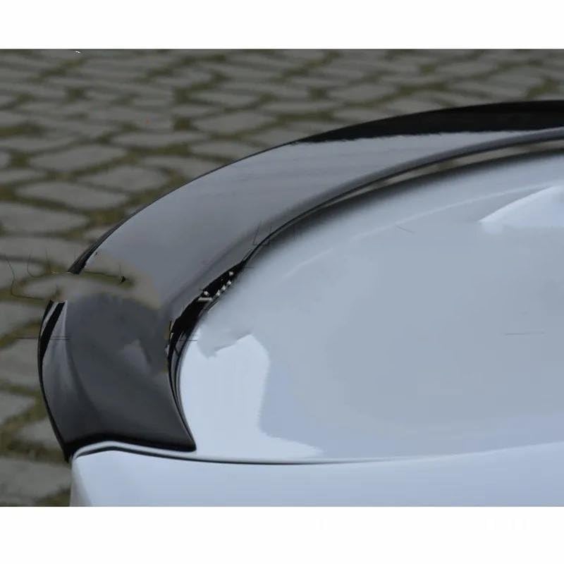 17-21 TESLA MODEL 3 V-STYLE REAR TRUNK LID SPOILER WING ABS PLASTIC UN