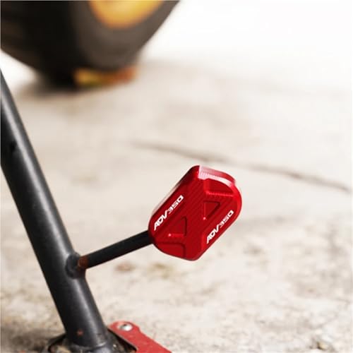 Coussinet d'extension de béquille de précision rouge ADV350