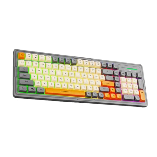 Clavier tactile filaire durable avec touches lumineuses LED