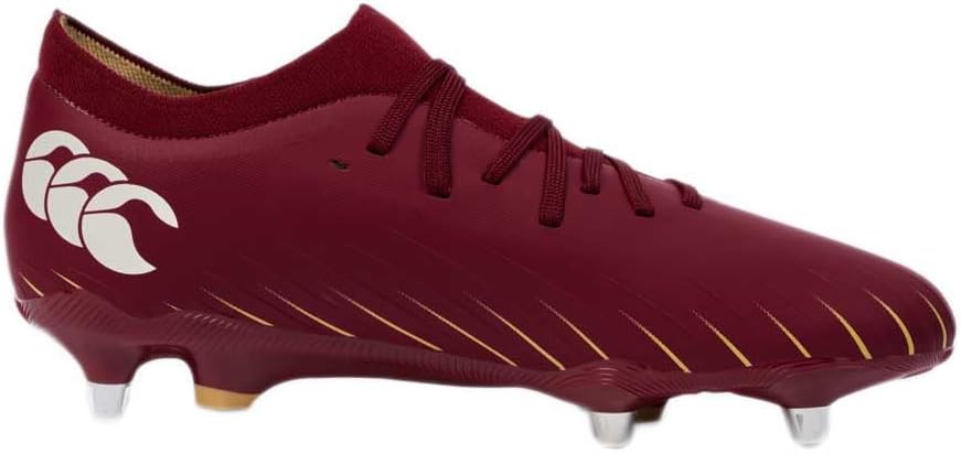 Canterbury Speed Falcon Pro SG Rugby Boots Red Dahlia