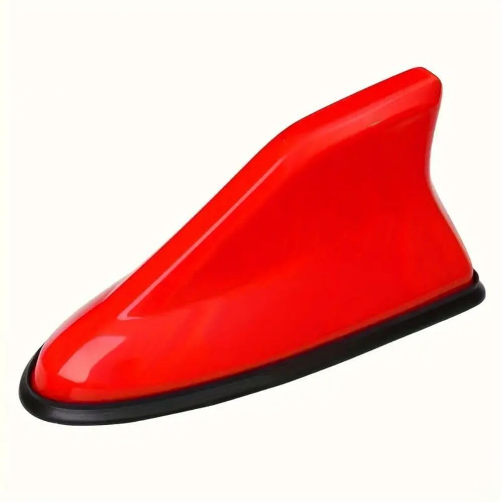 LUUXWPFZ Shark Fin Antenna, for VW Polo MK5 6R 6C 2011-2018 Car Aerial Antenna, Roof Style Shark Fin Antenna Radio Signal Aerials for Most Cars, Enhanced Signal,D