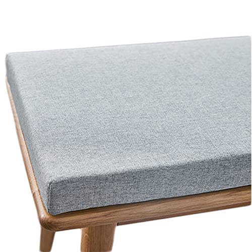 Coussin de banc d'extérieur antidérapant avec mousse éponge douce 120 cm
