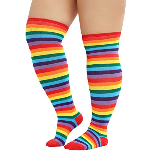 Image of American Trends Women's Over the Knee Thigh High Socks