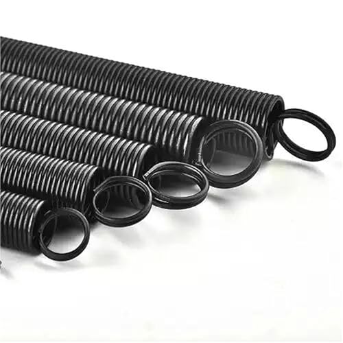 Molla di tensione in acciaio resistente da 65 mm, design a doppio anello da 300 mm (1,8 x 16 x 300 mm), molla espandibile per progetti industriali, automobilistici, fai da te, 1 pezzo