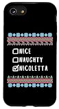 Nicoletta Nice Naughty Christmas Name Funny