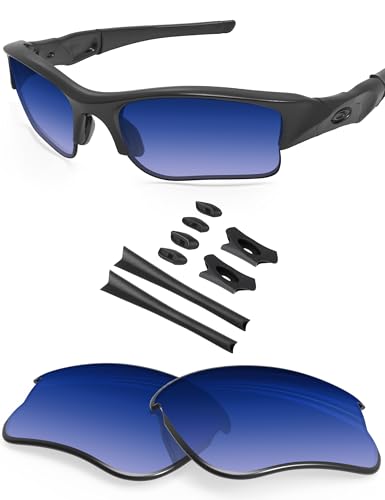 Image of BLAZERBUCK Replacement Lenses & Sock Kit for Oakley Flak Jacket XLJ Sunglass