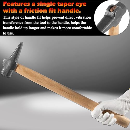 Blacksmith Hammer Eyelet Punch, Top Tools, Used with a Hammer Ideal for Hot Forging - Image 2