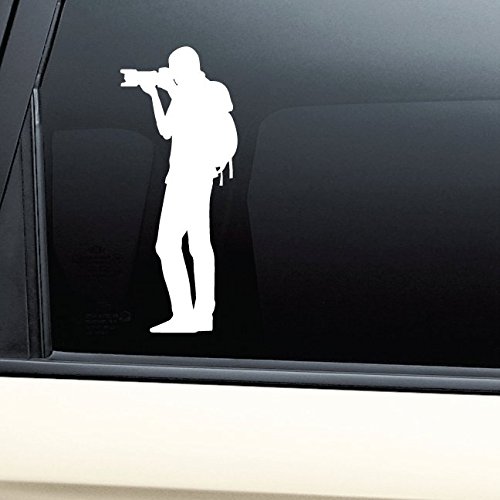 Photographer Vinyl Decal Car Truck Bumper Window Sticker