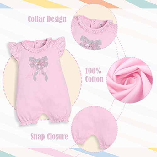 Image of BABY GO 100% Cotton Romper /Summer clothes /Creeper /new born /infant wear /for baby Girls 3 /6M