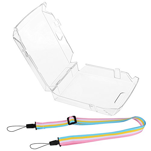 Fintie Protective Clear Case For Fujifilm Instax Share Sp-2 Smart Phone Printer - Crystal Hard Cover With Removable Rainbow Shoulder Strap #TOP7