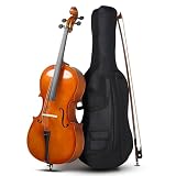 Ktaxon 3/4 Cello, Beginner Cello Acoustic Cello Set