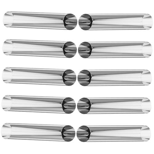 Molde de Acero Inoxidable para Cremas 10 Piezas