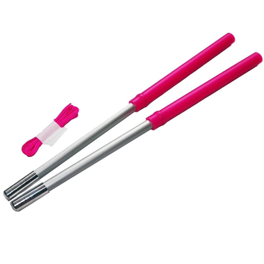 Mister BabacheXtreme Color Diabolo Sticks - Pink