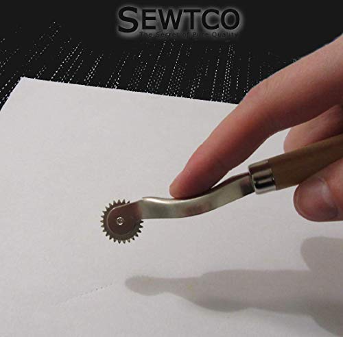 Sewtco TRACING WHEEL For Sewing Patterns, Wood And Stainless Steel Pounce Wheel thumb #4