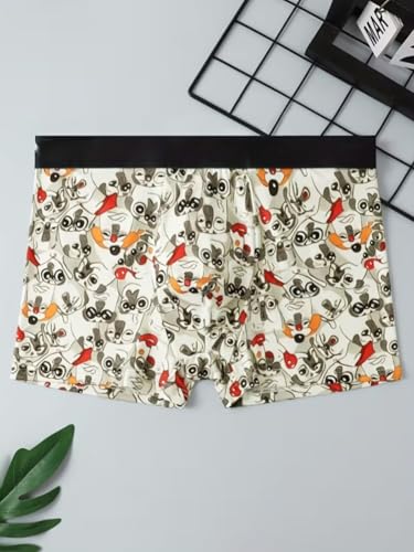 Image of REDX Comfort Mens Underwear Combo|Mens Printed Underwear|Stylish Innerwear for Men's Trunks Imported Nylon Fabric Multicolor Pack of 3