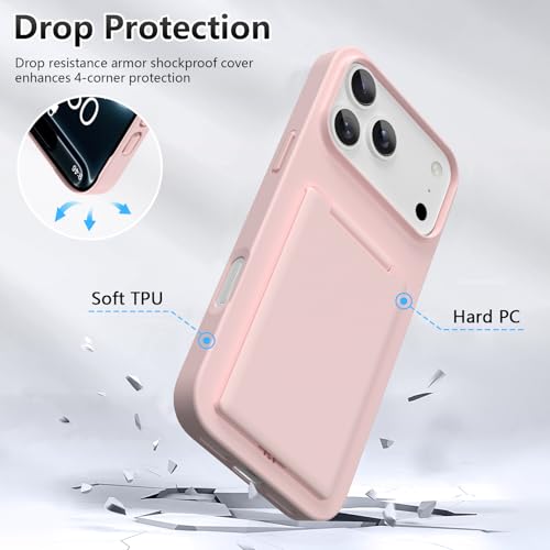 Marphe Wallet Stand Case for iPhone 17 Pro with 2 Card Holder Credit Slot by Marphe - Used condition - Image 5