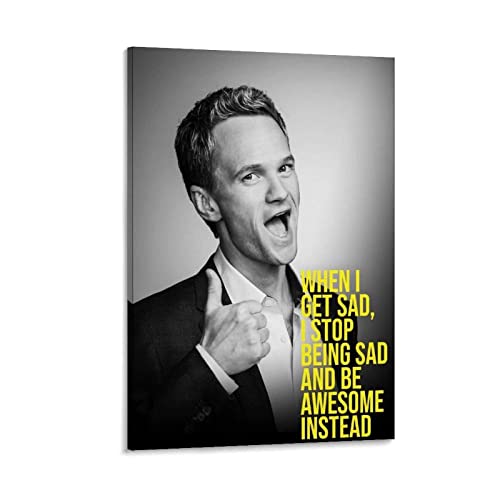 Barney Stinson poster poster canvas wall art pour habiller un mur de chambre vide