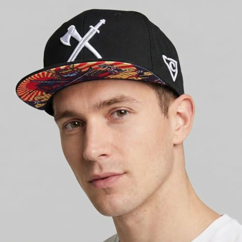 Image of Capiche [99+ Variations Snapback Cap Men's Cap - Baseball - Hat - Art - Unisex - Visor - Men - One Size - Tattoo - Men - Women