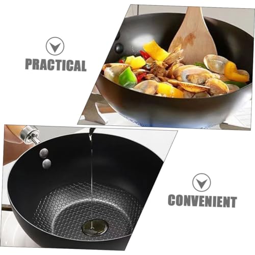 Wok Tradicional Antiadherente Alipis con Mango Resistente miniatura 3