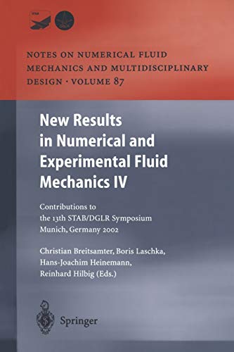 New Results in Numerical and Experimental Fluid Mechanics IV: Contributions to the 13th STAB/DGLR Symposium Munich, Germany 2002: 87 (Notes on Numerical Fluid Mechanics and Multidisciplinary Design)