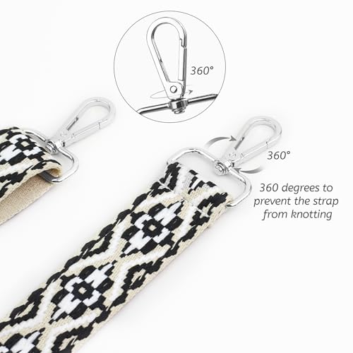 Image of Purse Strap Replacement Crossbody Wide Shoulder Strap Adjustable Replacement Belt Wide 3.8cm Straps for Purse Bag