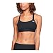 Under Armour Women's Armour Eclipse Bra, Black/Black, Small