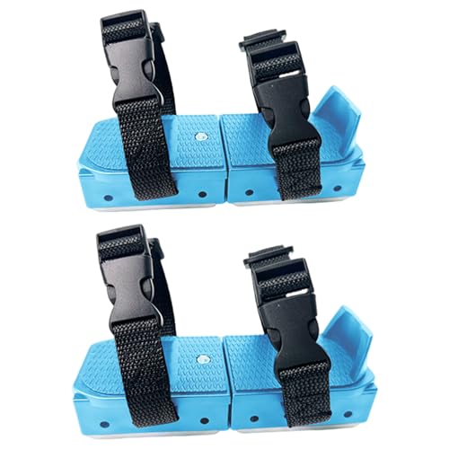 Patins à glace enfants réglables bleu pour les sorties en patinoire