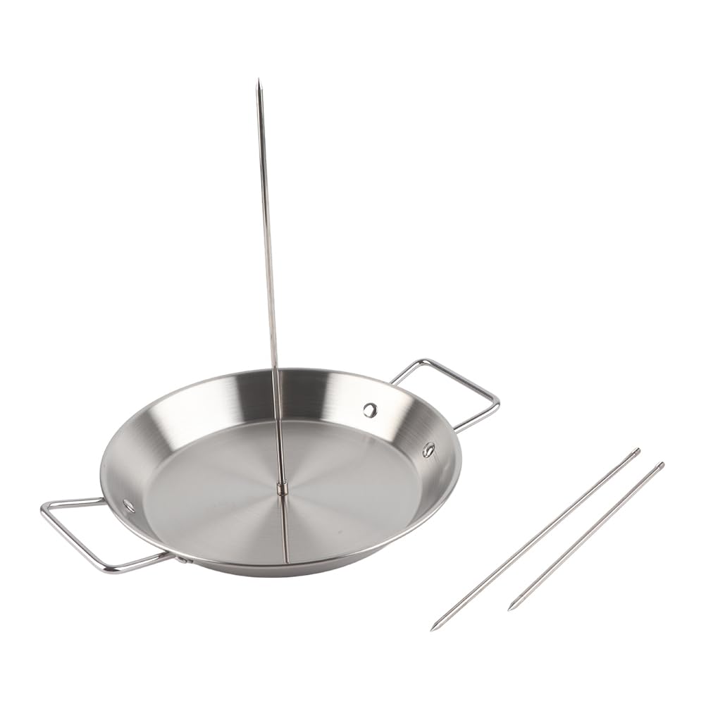 Parrilla brasileña Walfront para asar pollos enteros y carne en el horno