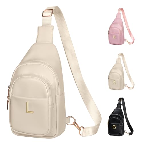 Image of Teen Girl Gifts Trendy Stuff, Initial Crossbody Sling Bag | Gifts for Teen Girls Women, Friends Sister Gifts