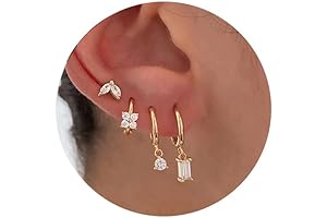 Minimalist Gold Earring Stacks: A Fashion-Forward Fusion of Elegance and Style