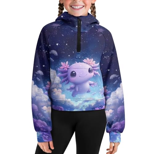 Ystardream Half Zip Up Hoodies for Girls' Fashion Hoodies & Sweatshirts for Casual