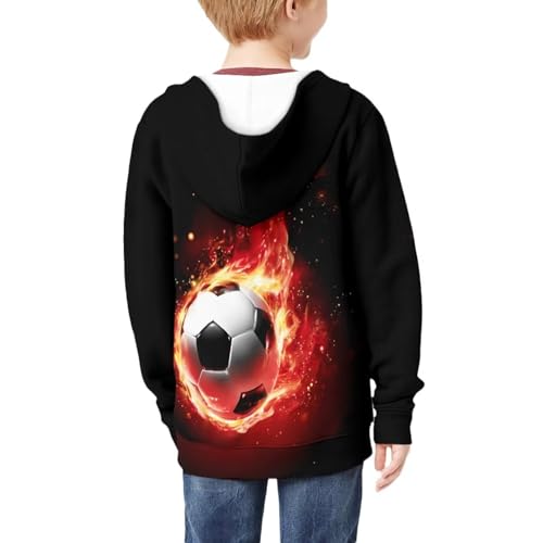 Girl's Fashion Hoodies Sweatshirts Zipper Up Hoodie for Kids Causal Long Sleeve Hooded Sweatshirt Jacket S-XL4