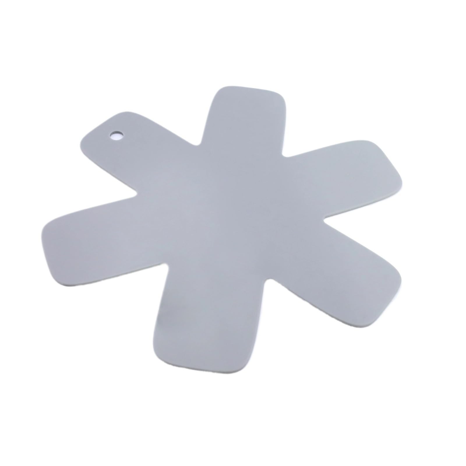 silicone trivet Table Mat, Silicone Trivet Pot Dividing or Grey Black 24.2cm For Pan(Grey-24.2cm)