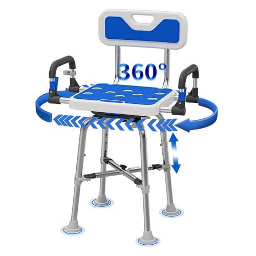 Shower Chair with Arms and Back 3