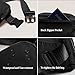 YOSHUYUKI Fanny Pack Crossbody Bag Trendy Waterproof Small Sling Cross Body Purse for Women Men Fashion Waist Packs Mini Belt Pouch Chest Bum Hip Bag Lulu Dupes for Travel Vacation Running Black