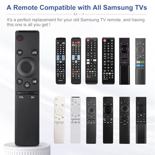 Image of Remote Control Compatible for Samsung Smart 4K Tv Remote Original Led UHD QLED Television and Monitor Suitable for Frame Ultra 6 7 8 Series with Hot Keys BN59 Model Without Voice Command