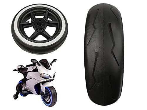SX1628 roue avant moto LEANToys pneu de remplacement véhicule électrique enfant